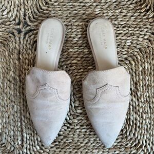 Cole Haan Women's Cream Mules